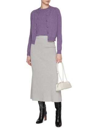 Figure View - Click To Enlarge - MAISON ALEXANDRA GOLOVANOFF  - Mila Light Cashmere Cardigan