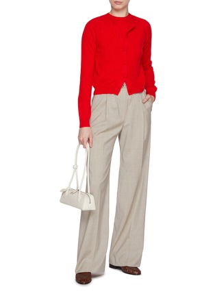 Figure View - Click To Enlarge - MAISON ALEXANDRA GOLOVANOFF  - Mila Light Cashmere Cardigan