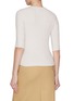 Back View - Click To Enlarge - MAISON ALEXANDRA GOLOVANOFF  - Paul Cotton Cashmere Blend Henley Top