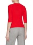 Back View - Click To Enlarge - MAISON ALEXANDRA GOLOVANOFF  - Paul Cotton Cashmere Blend Henley Top