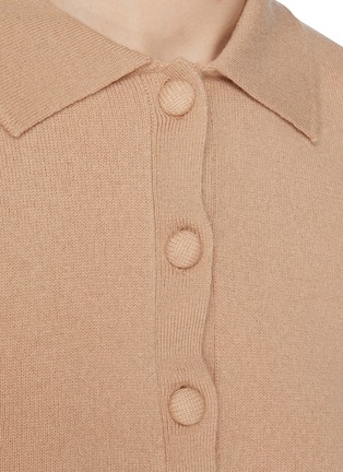  - MAISON ALEXANDRA GOLOVANOFF  - Lea Light Cashmere Polo Shirt