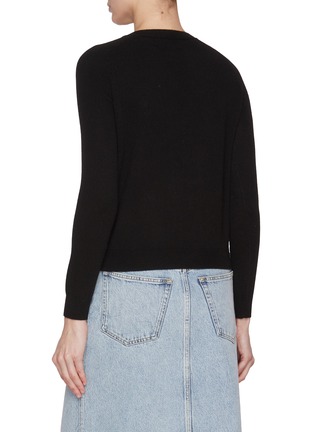 Back View - Click To Enlarge - MAISON ALEXANDRA GOLOVANOFF  - Mila Cashmere Sweater