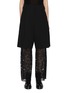 Main View - Click To Enlarge - Y'S - Double Layered Lace Tailored Pants