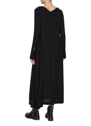 Back View - Click To Enlarge - Y'S - Square Neckline Maxi Dress