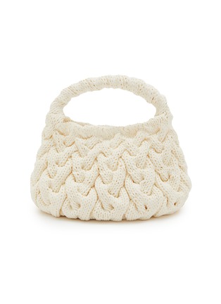 Main View - Click To Enlarge - JW ANDERSON - Cable Knit Top Handle Bag