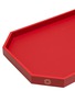 Detail View - Click To Enlarge - BACCARAT - Small Octogone Tray — Red