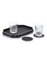 Detail View - Click To Enlarge - BACCARAT - Small Octogone Tray — Black