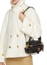 Front View - Click To Enlarge - CHLOÉ - Small Double Carry Leather Camera Bag