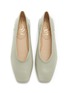 Figure View - Click To Enlarge - SAM EDELMAN - Kasey Leather Ballerina Flats