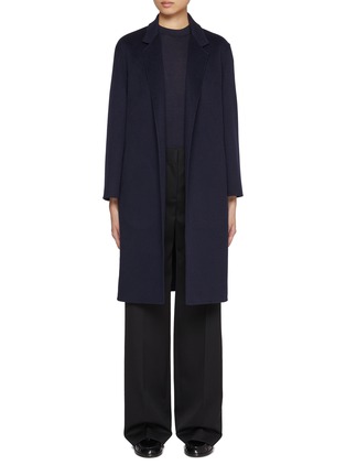 Main View - Click To Enlarge - THE ROW - Fedra Open Front Cashmere Coat