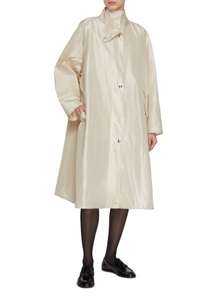 Figure View - Click To Enlarge - THE ROW - Julie Silk Coat