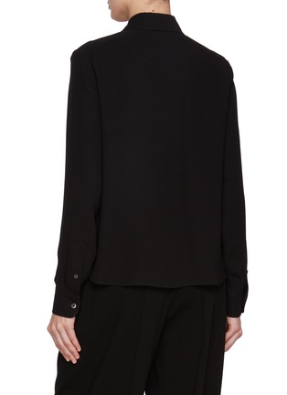 Back View - Click To Enlarge - THE ROW - Maigret Silk Shirt