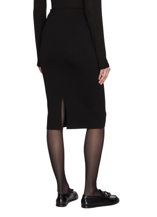 Back View - Click To Enlarge - THE ROW - Hodette Knit Pencil Skirt