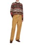 Figure View - Click To Enlarge - THE ROW - Hinny Nordic Wool Silk Knit Sweater