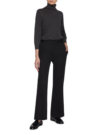 Figure View - Click To Enlarge - THE ROW - Jago Flared Wool Trousers