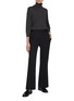 Figure View - Click To Enlarge - THE ROW - Jago Flared Wool Trousers