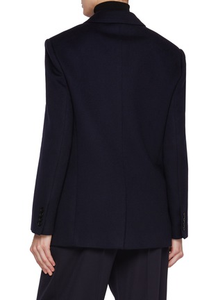 Back View - Click To Enlarge - THE ROW - Glenn Oversized Single Breasted Cashmere Blazer