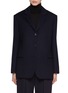 Main View - Click To Enlarge - THE ROW - Glenn Oversized Single Breasted Cashmere Blazer