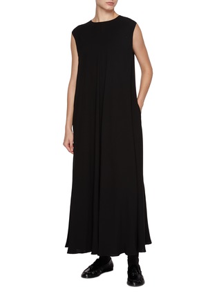 Figure View - Click To Enlarge - THE ROW - Palau Ankle Length Silk Dress