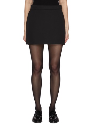 Main View - Click To Enlarge - THE ROW - Anouk Wool Mini Skirt