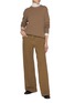 Figure View - Click To Enlarge - THE ROW - Honna Mock Neck Wool Sweater