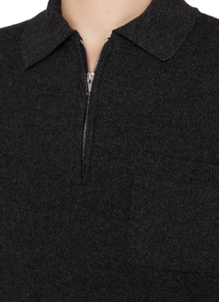  - THE ROW - Halvar Cashmere Polo  Sweater