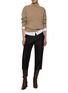 Figure View - Click To Enlarge - THE ROW - Adelie Capri Wool Silk Trousers