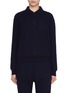 Main View - Click To Enlarge - THE ROW - Estee Half Zip Cashmere Cotton Sweater