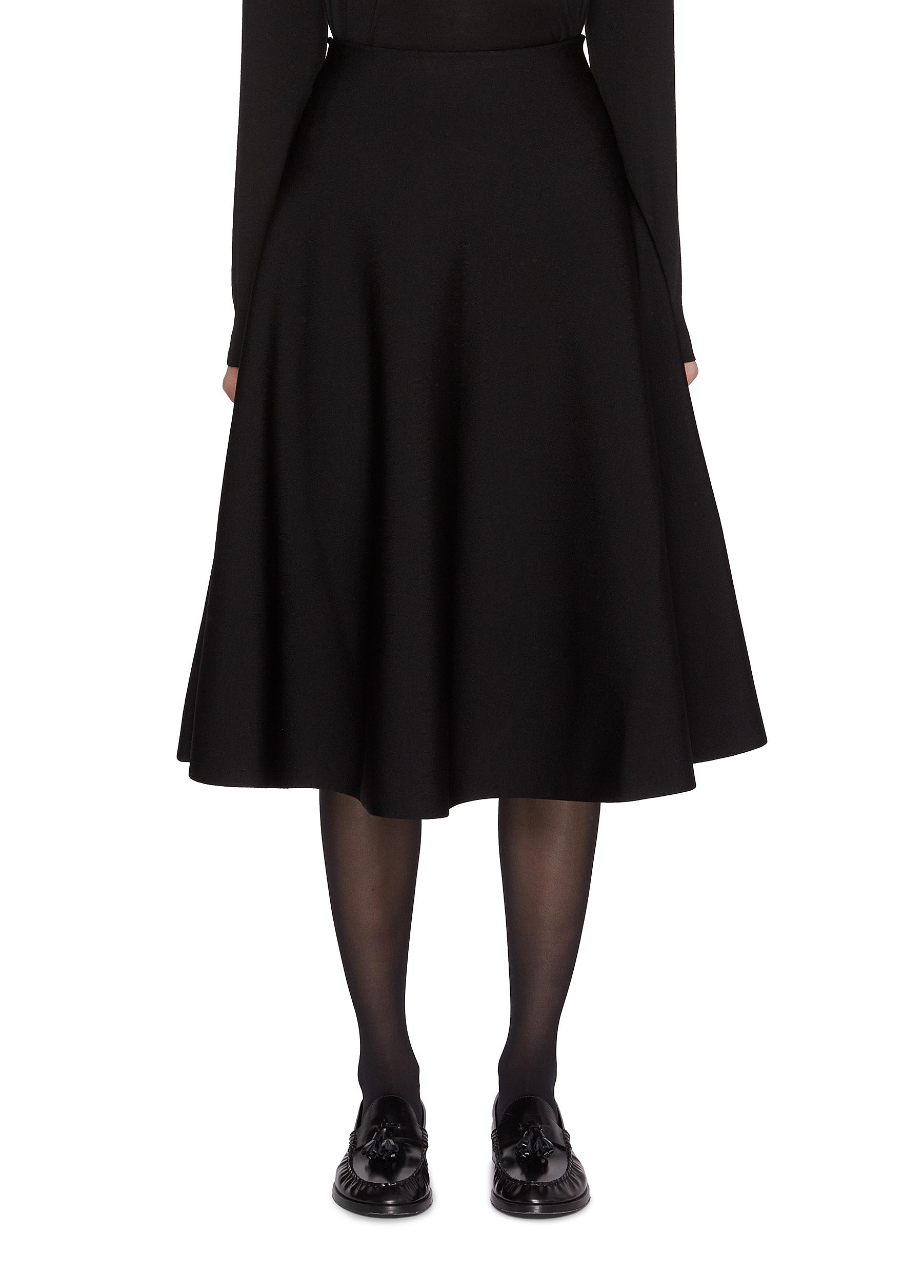 ◆MISEKI SEOUL◆ Flare long skirt BLACK MSK252SK06BK THE ROW | Harley Flare Skirt | BLACK | Women | Lane Crawford
