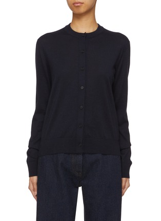 Main View - Click To Enlarge - THE ROW - Hersea Crewneck Cashmere Cardigan