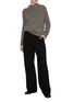 Figure View - Click To Enlarge - THE ROW - Hauren Marled Cashmere Knit Sweater