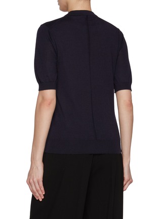 Back View - Click To Enlarge - THE ROW - Halley Cashmere Knit Top