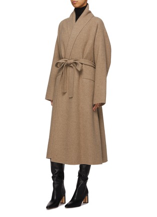 Detail View - Click To Enlarge - THE ROW - Laguna Cashmere Cotton Coat