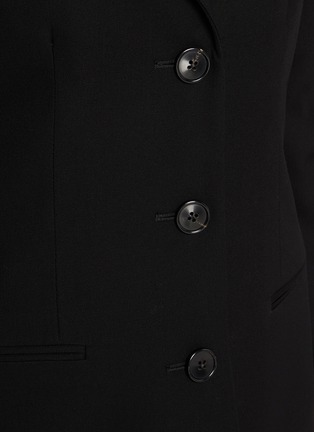  - THE ROW - Holbrook Notch Lapel Single Breasted Wool Jacket