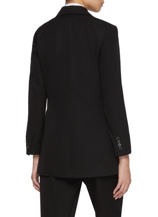 Back View - Click To Enlarge - THE ROW - Holbrook Notch Lapel Single Breasted Wool Jacket