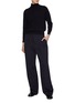 Figure View - Click To Enlarge - THE ROW - Heta Mock Neck Wool Sweater