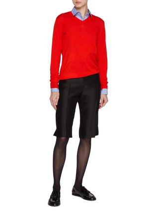 Figure View - Click To Enlarge - THE ROW - Haius V-neck Wool Sweater