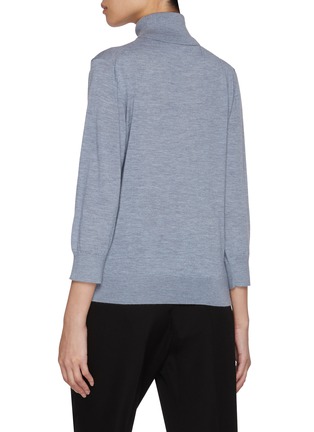 Back View - Click To Enlarge - THE ROW - Hevos Turtleneck Cashmere Sweater