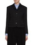 Main View - Click To Enlarge - THE ROW - Fletcher Six Button Single Breasted Wool Jacket