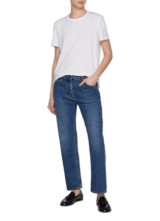 Figure View - Click To Enlarge - THE ROW - Riaco Dark Wash Jeans