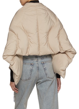 Back View - Click To Enlarge - KHRISJOY - Corazon Puffer Cape