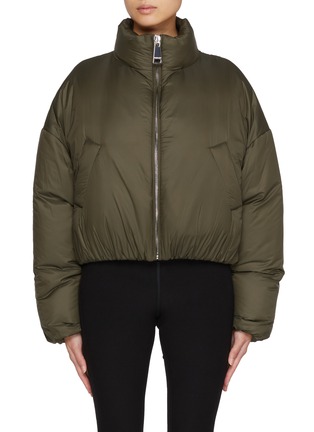 Main View - Click To Enlarge - KHRISJOY - Joy Cropped Balloon Puffer Jacket