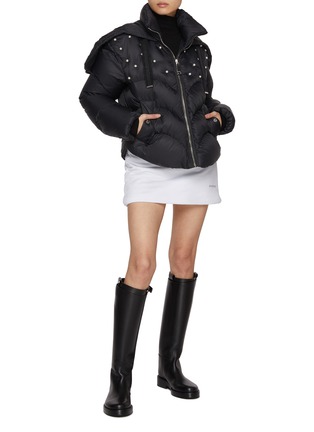 Figure View - Click To Enlarge - KHRISJOY - Hug Faux Pearl Embellished Puffer Jacket