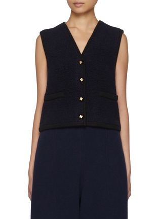 Main View - Click To Enlarge - EENK - V-neck Knit Vest