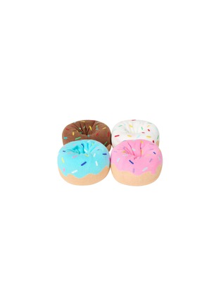 Detail View - Click To Enlarge - EAT MY SOCKS - Joe's Donuts Over the Calf Socks — Pack of 4