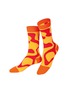 Detail View - Click To Enlarge - EAT MY SOCKS - Juicy Oranges Crew Socks — Pack of 2