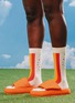 Detail View - Click To Enlarge - EAT MY SOCKS - Rainbow Cake Over the Calf Socks