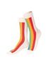  - EAT MY SOCKS - Rainbow Cake Over the Calf Socks