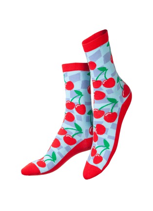  - EAT MY SOCKS - Cheery Baby Short Crew Socks