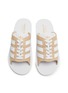 Detail View - Click To Enlarge - ADIDAS - Gazelle Beach Low Top Leather Sandals